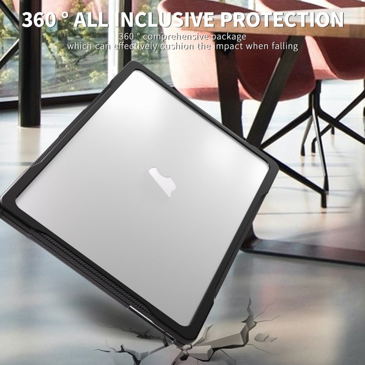 For MacBook Air 13.6 inch A2681 2022 Translucent Laptop Protective Case