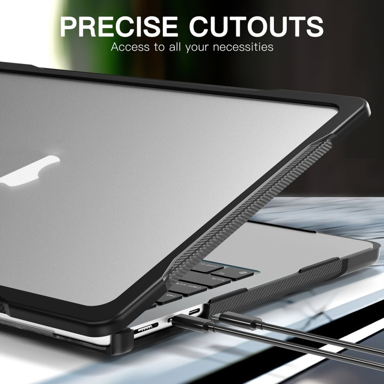For MacBook Air 13.6 inch A2681 2022 Translucent Laptop Protective Case