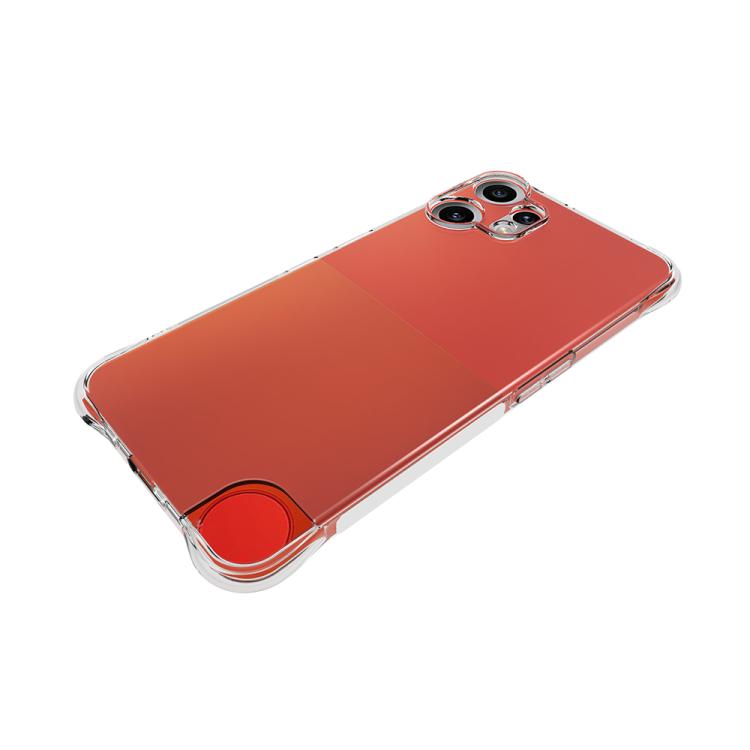 For Nothing CMF Phone 2 Pro Shockproof Non-slip Thickening TPU Phone Case - Transparent