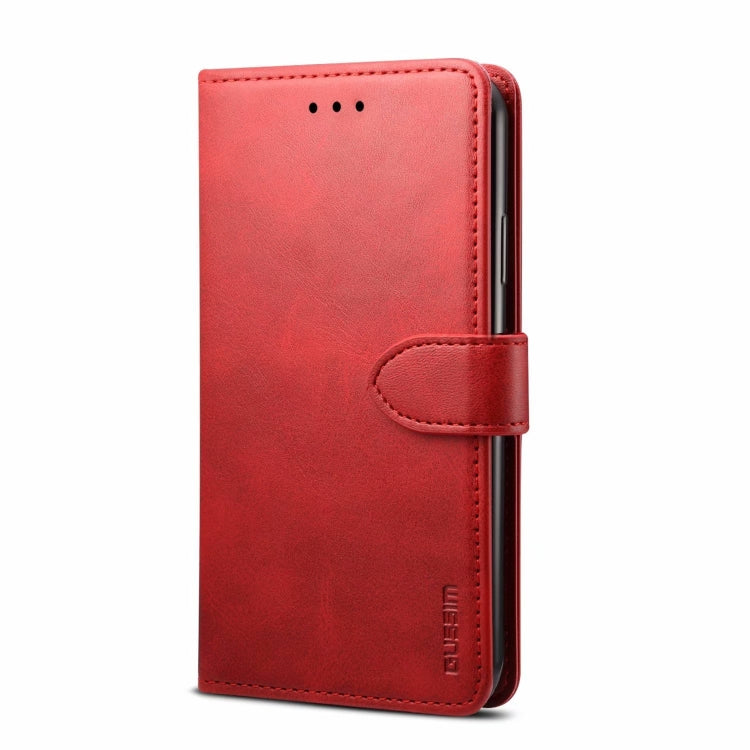 For Huawei P Smart 2020 GUSSIM Business Style Horizontal Flip Leather Case with Holder & Card Slots & Wallet