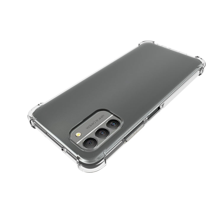 For Nokia G400 5G Shockproof Non-slip Thickening TPU Phone Case - Transparent