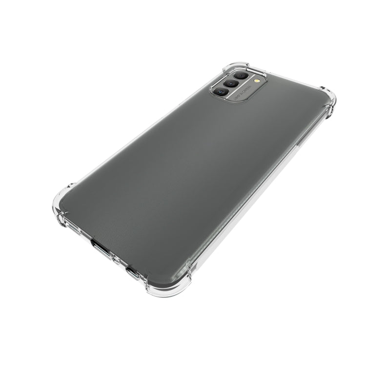 For Nokia G400 5G Shockproof Non-slip Thickening TPU Phone Case - Transparent