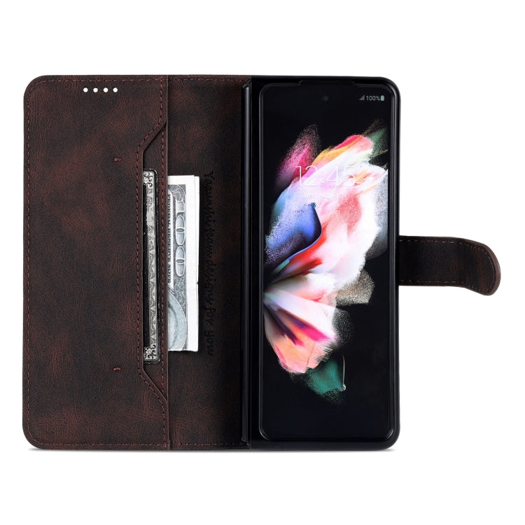 For Samsung Galaxy Z Fold6 5G AZNS Dream II Skin Feel PU+TPU Horizontal Flip PU Phone Case