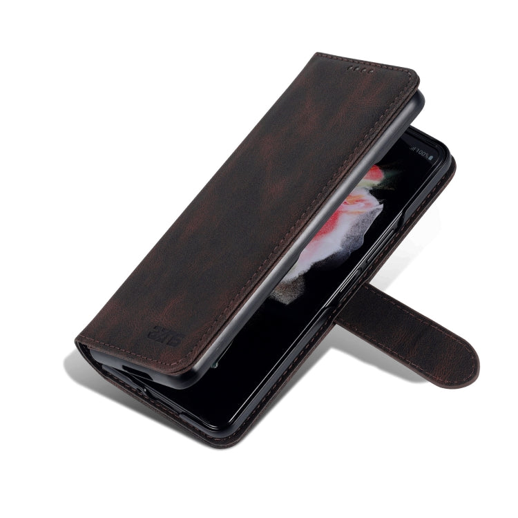 For Samsung Galaxy Z Fold6 5G AZNS Dream II Skin Feel PU+TPU Horizontal Flip PU Phone Case