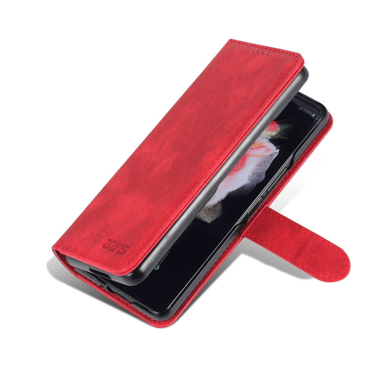 For Samsung Galaxy Z Fold6 5G AZNS Dream II Skin Feel PU+TPU Horizontal Flip PU Phone Case