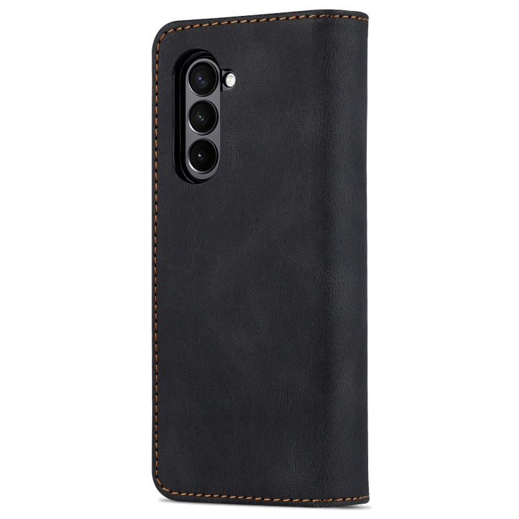 For Samsung Galaxy Z Fold6 5G AZNS Dream II Skin Feel PU+TPU Horizontal Flip PU Phone Case