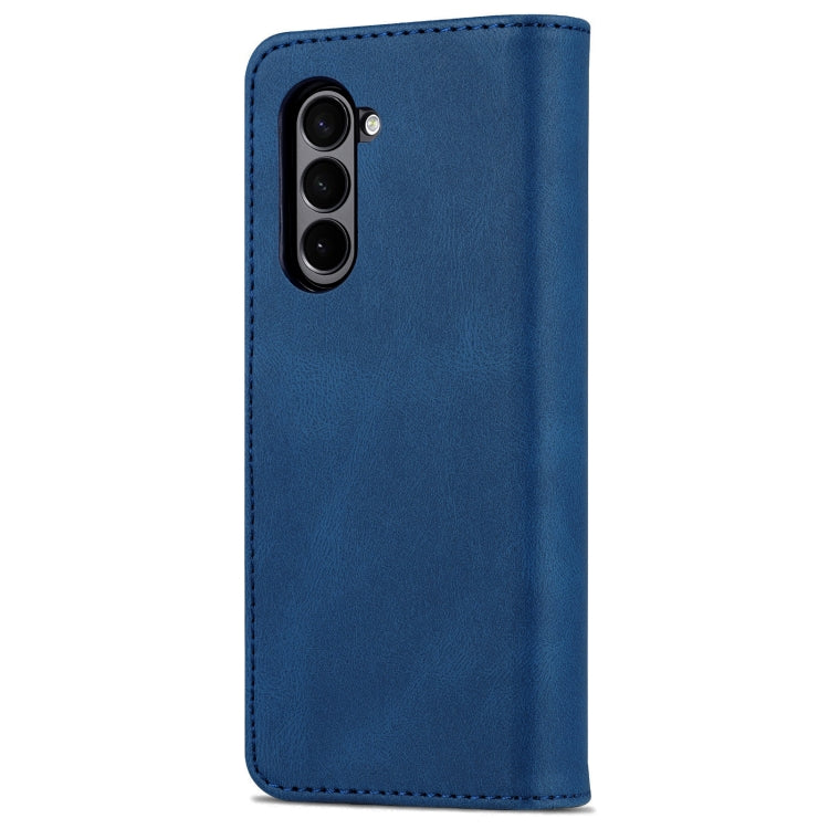 For Samsung Galaxy Z Fold6 5G AZNS Dream II Skin Feel PU+TPU Horizontal Flip PU Phone Case