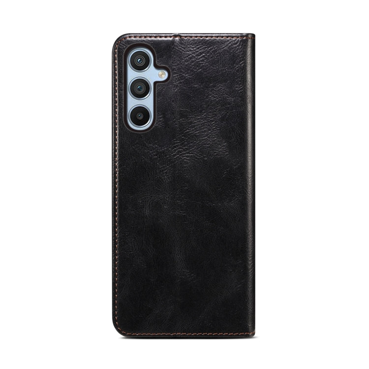 For Samsung Galaxy M15 / F15 Oil Wax Crazy Horse Texture Leather Phone Case