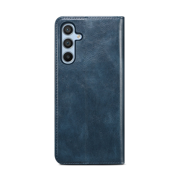 For Samsung Galaxy M15 / F15 Oil Wax Crazy Horse Texture Leather Phone Case