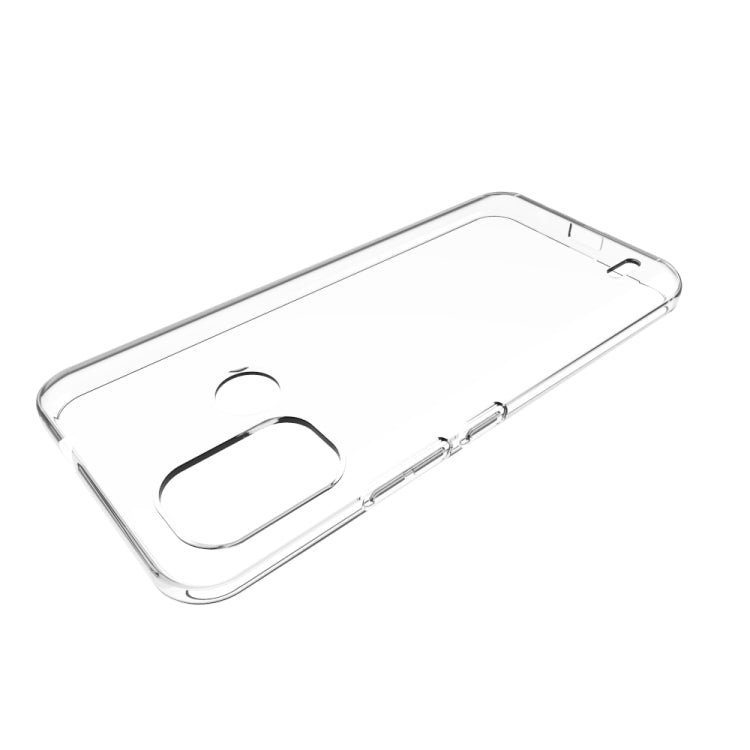 For Nokia G11 Plus Waterproof Texture TPU Phone Case - Transparent