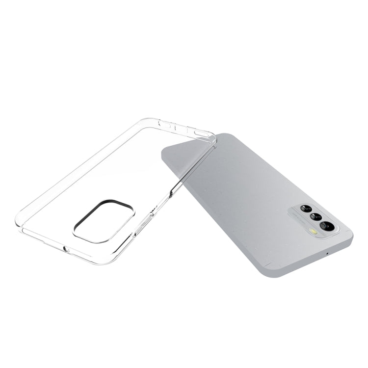 For Nokia G60 5G Waterproof Texture TPU Phone Case - Transparent