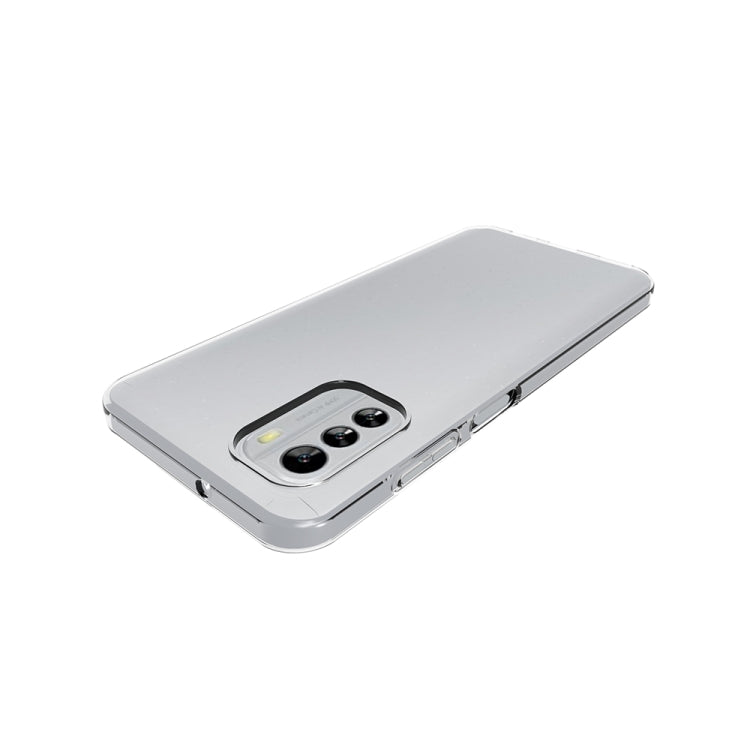 For Nokia G60 5G Waterproof Texture TPU Phone Case - Transparent