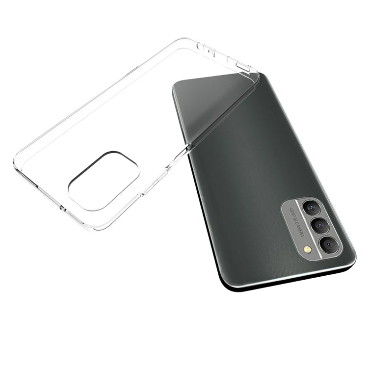 For Nokia G400 5G Waterproof Texture TPU Phone Case - Transparent