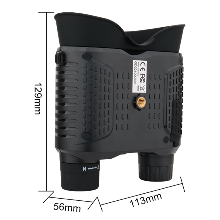 GVDA GD916 2.7 inch TFT Screen Binocular Head Mounted Infrared Night Vision Binoculars