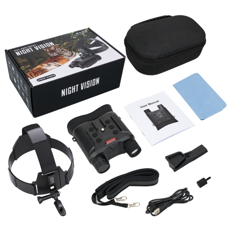 GVDA GD916 2.7 inch TFT Screen Binocular Head Mounted Infrared Night Vision Binoculars