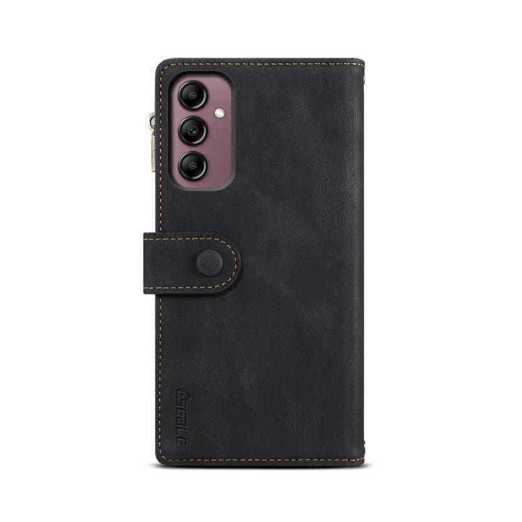 For Samsung Galaxy M15 / F15 ESEBLE Retro Frosted RFID Flip Leather Phone Case