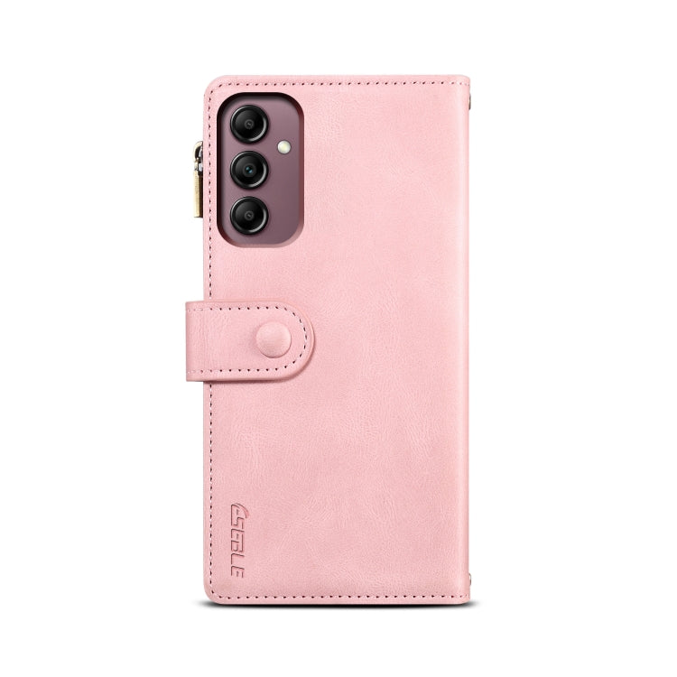 For Samsung Galaxy M15 / F15 ESEBLE Retro Frosted RFID Flip Leather Phone Case