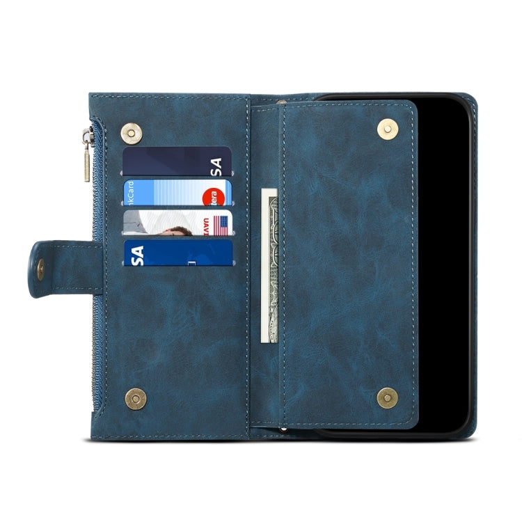 For Samsung Galaxy M15 / F15 ESEBLE Retro Frosted RFID Flip Leather Phone Case