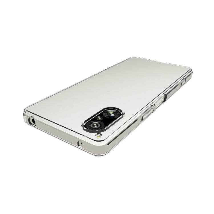 For Sony Xperia 5 V Waterproof Texture TPU Phone Case(Transparent)