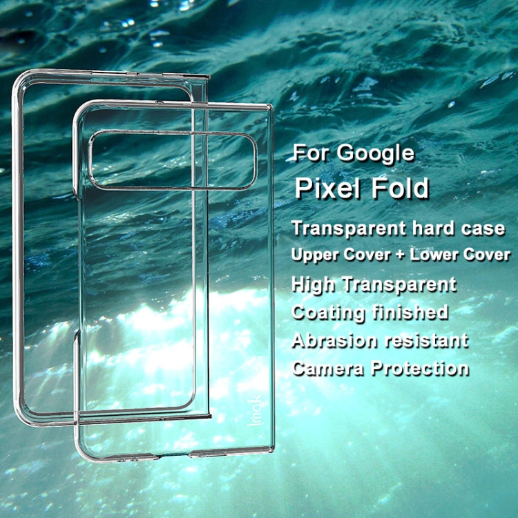 For Google Pixel Fold IMAK Wing II Wear-resisting Crystal Protective Case