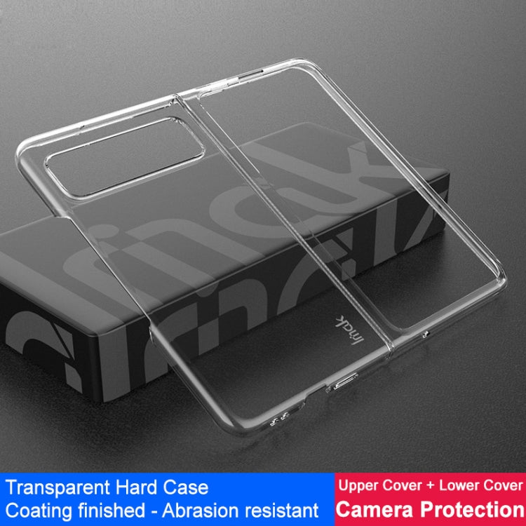 For Google Pixel Fold IMAK Wing II Wear-resisting Crystal Protective Case