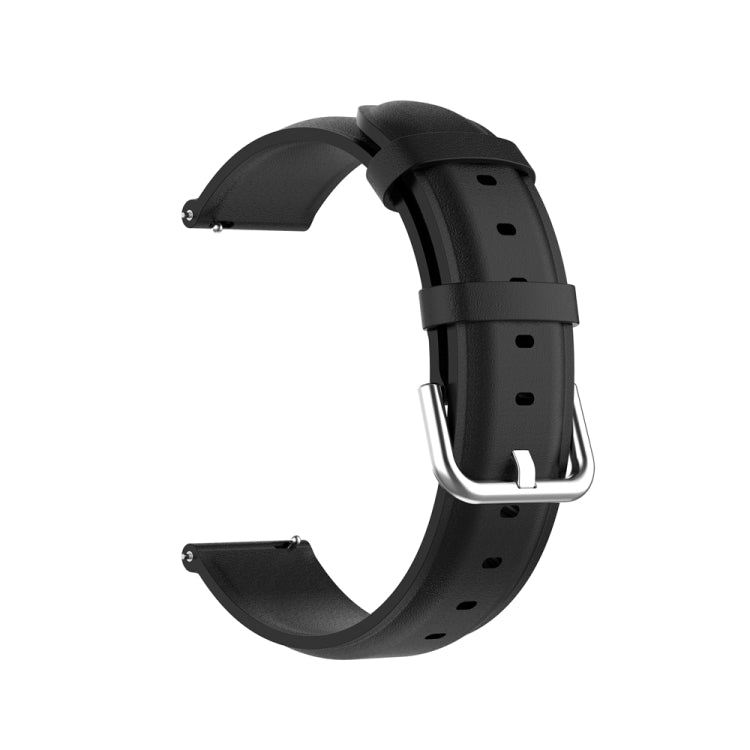 For Huawei Watch 4 / Watch 4 Pro Round Tail Leather Watch Band