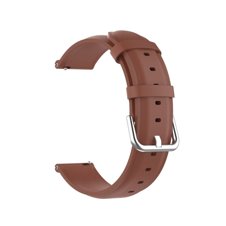 For Huawei Watch 4 / Watch 4 Pro Round Tail Leather Watch Band