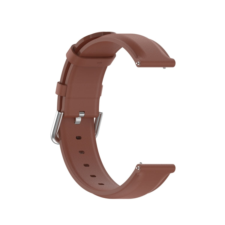 For Huawei Watch 4 / Watch 4 Pro Round Tail Leather Watch Band