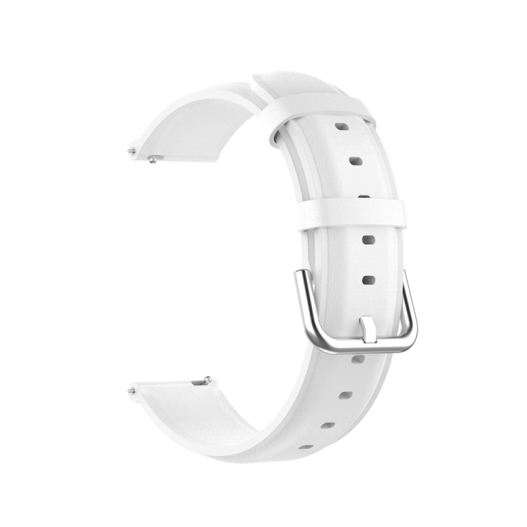 For Huawei Watch 4 / Watch 4 Pro Round Tail Leather Watch Band