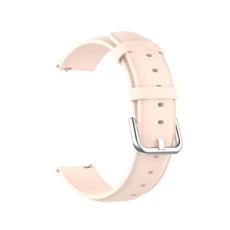 For Huawei Watch 4 / Watch 4 Pro Round Tail Leather Watch Band