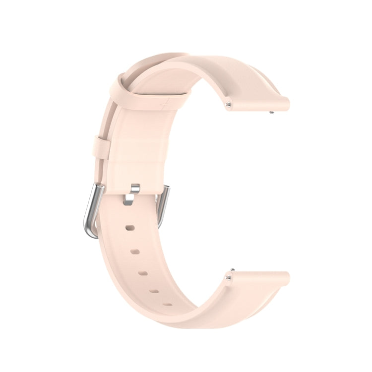 For Huawei Watch 4 / Watch 4 Pro Round Tail Leather Watch Band