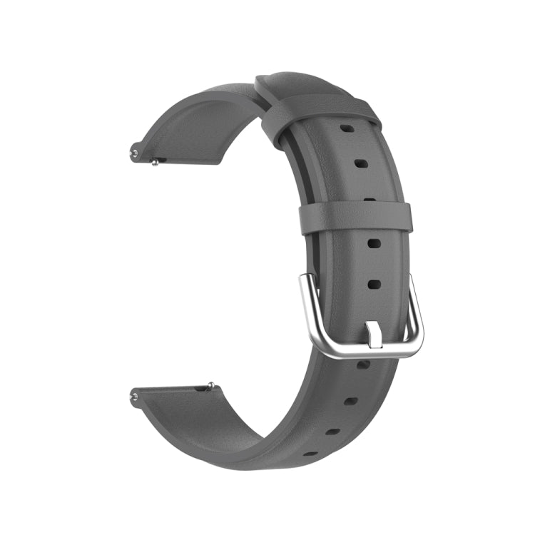 For Huawei Watch 4 / Watch 4 Pro Round Tail Leather Watch Band