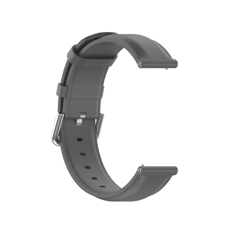 For Huawei Watch 4 / Watch 4 Pro Round Tail Leather Watch Band
