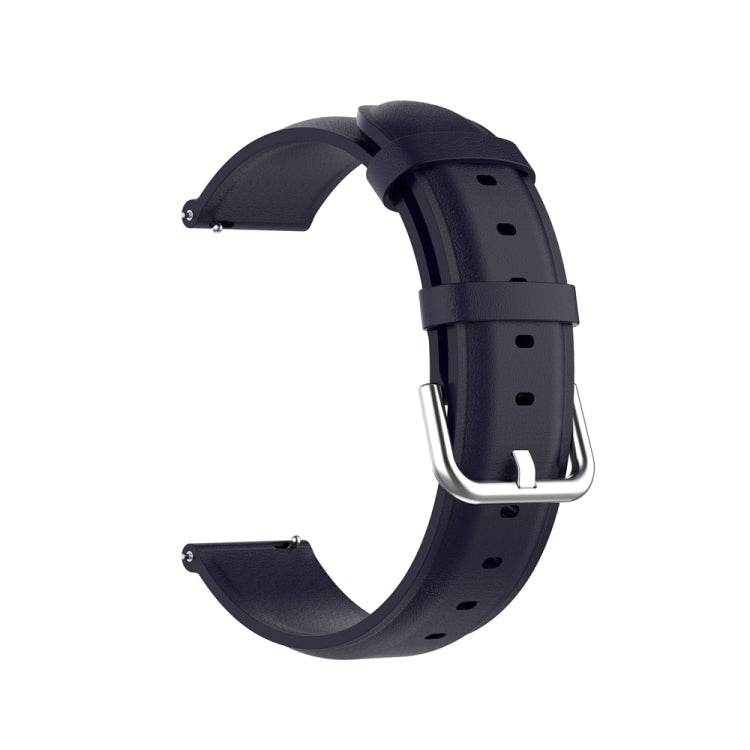 For Huawei Watch 4 / Watch 4 Pro Round Tail Leather Watch Band