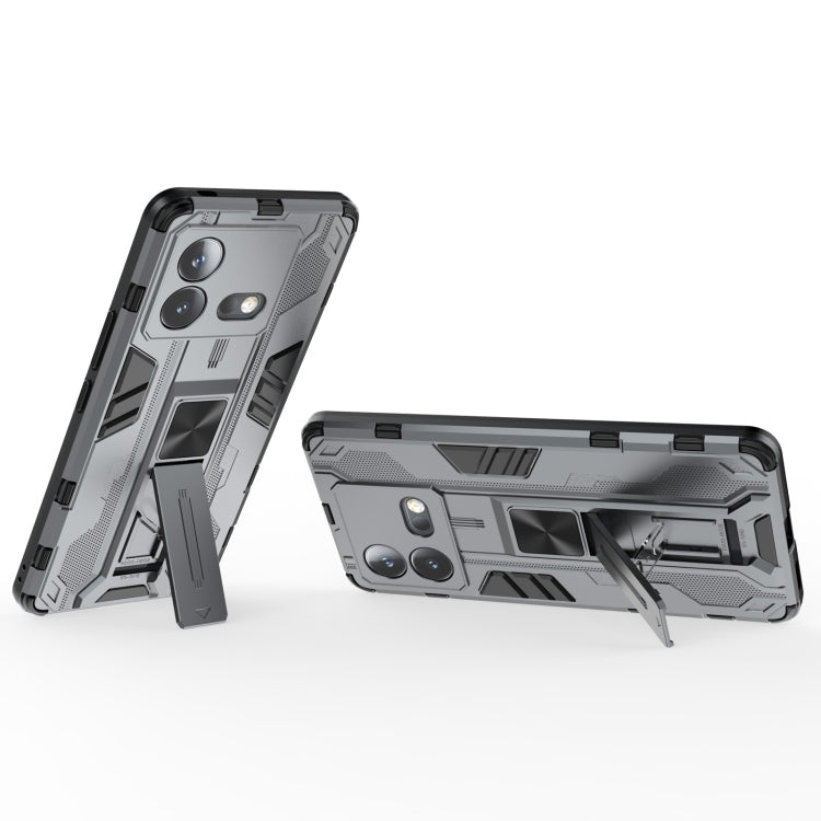 For vivo iQOO Neo8 5G Supersonic PC + TPU Shock-proof Phone Case with Holder