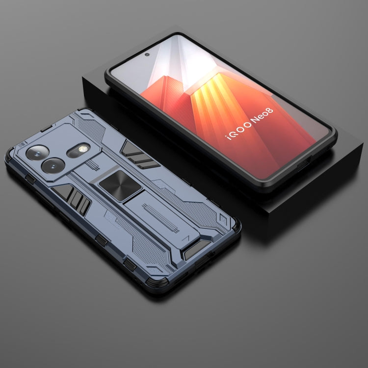 For vivo iQOO Neo8 5G Supersonic PC + TPU Shock-proof Phone Case with Holder