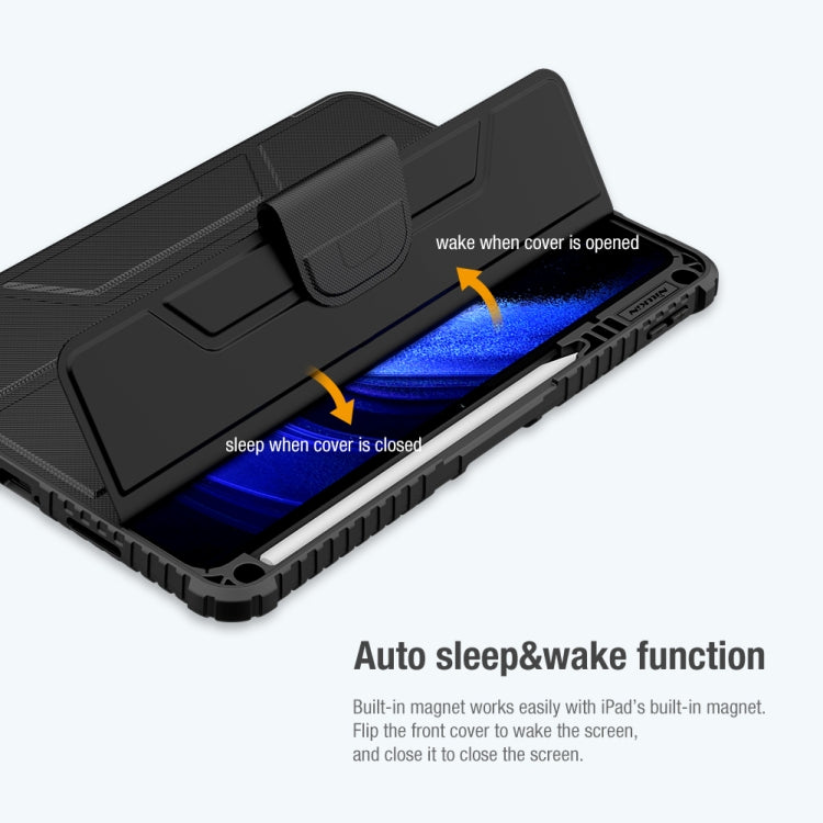 For Xiaomi Pad 6 / Pad 6 Pro NILLKIN Bumper Pro Camshield Tablet Leather Case