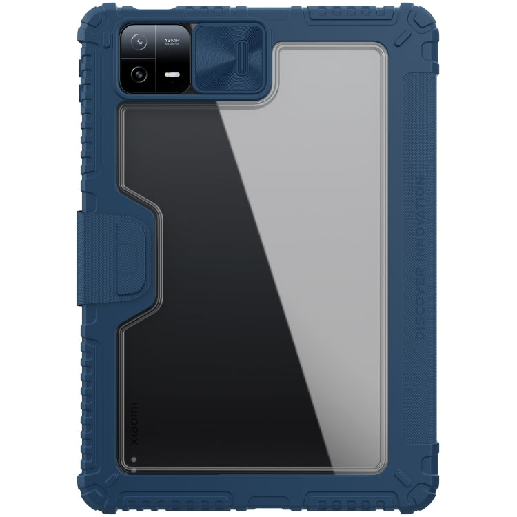 For Xiaomi Pad 6 / Pad 6 Pro NILLKIN Bumper Pro Camshield Tablet Leather Case