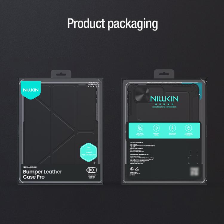 For Xiaomi Pad 7 / Pad 7 Pro NILLKIN Bumper Pro Camshield Tablet Leather Case