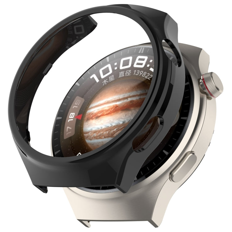 For Huawei Watch 4 Pro Half Coverage Hollowed Watch Protective Case + Hydrogel Film Set