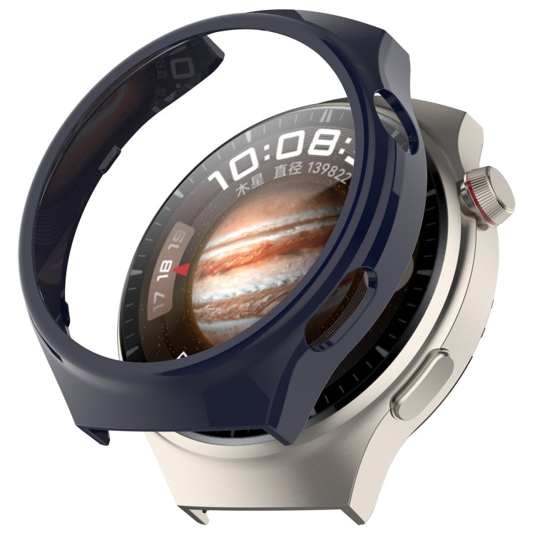 For Huawei Watch 4 Pro Half Coverage Hollowed Watch Protective Case + Hydrogel Film Set