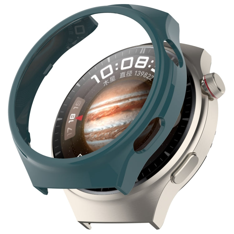 For Huawei Watch 4 Pro Half Coverage Hollowed Watch Protective Case + Hydrogel Film Set