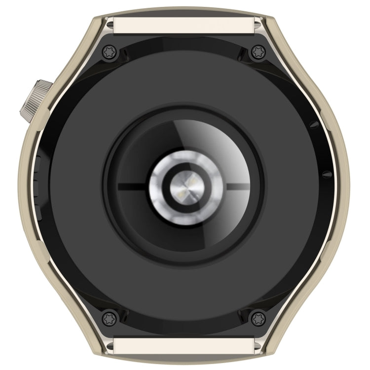 For Huawei Watch 4 Pro Half Coverage Hollowed Watch Protective Case + Hydrogel Film Set