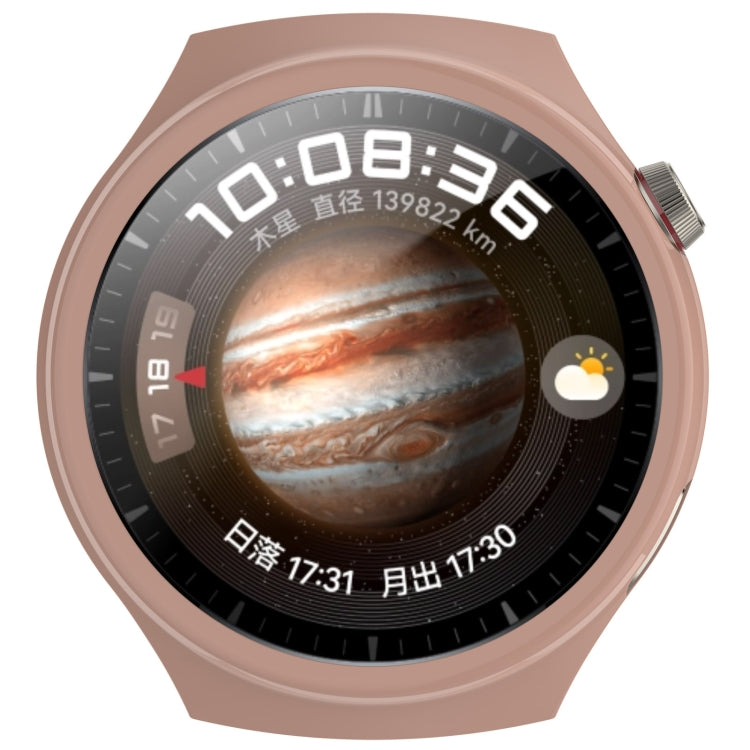 For Huawei Watch 4 Pro Half Coverage Hollowed Watch Protective Case + Hydrogel Film Set