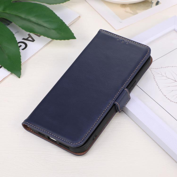For OnePlus Ace 5 Pro / Ace 5 Magnetic Crazy Horse Texture Genuine Leather RFID Phone Case