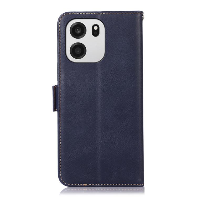 For OnePlus Turbo 6V / Turbo 6 Magnetic Crazy Horse Texture Genuine Leather RFID Phone Case
