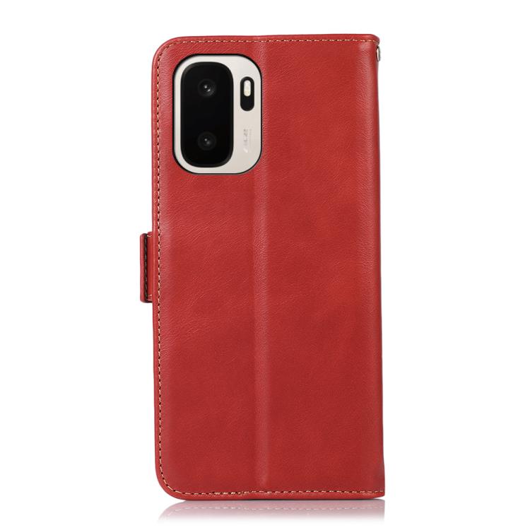 For OnePlus Ace 6 Ultra Magnetic Crazy Horse Texture Genuine Leather RFID Phone Case