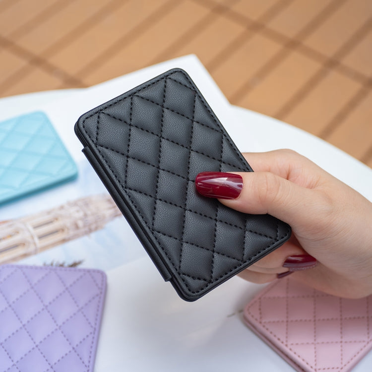 BFK05 Rhombus Pattern Card Bag Mobile Phone Back Sticker