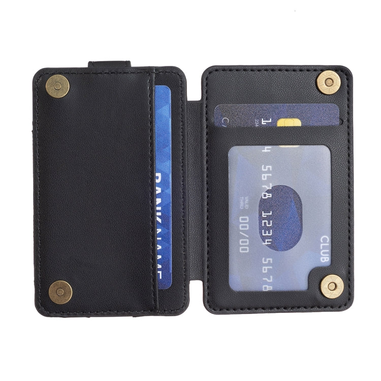 BFK03 Metal Ring Card Bag Mobile Phone Back Sticker