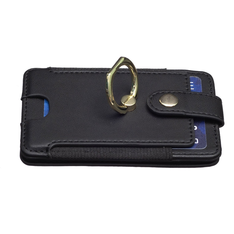 BFK03 Metal Ring Card Bag Mobile Phone Back Sticker